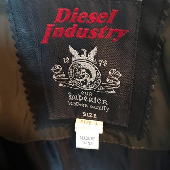 Diesel Biker Jacket NWOT - Picture 4 of 4